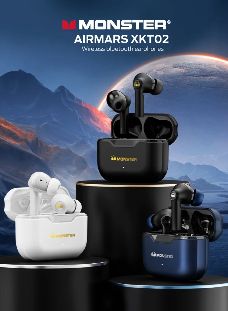 U55 Wireless TWS Earbuds Bluetooth 5.3 | HD Stereo Sound | ENC Noise Reduction | Touch Control | Type-C Fast Charging