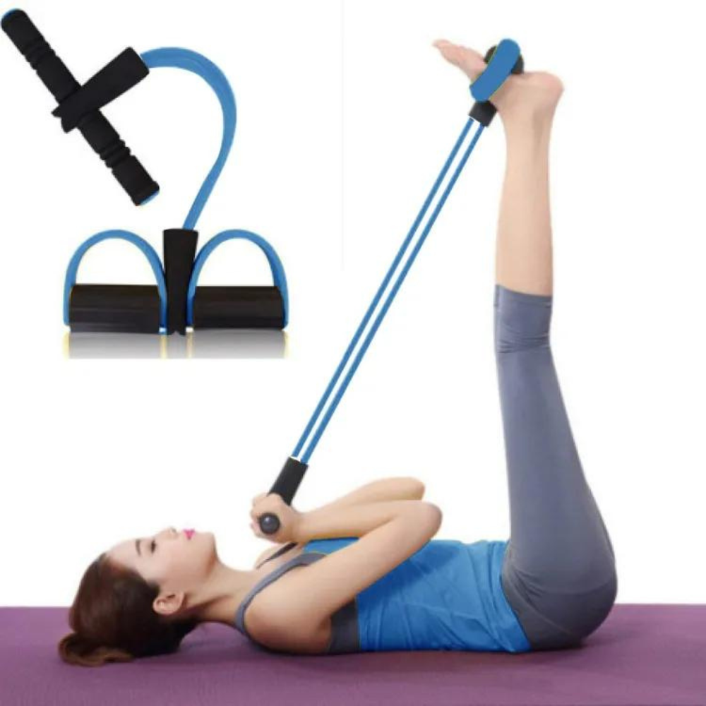 Tummy Trimmer | Double Spring Resistance Exerciser | Home Workout Equipment for Abs, Waist & Full Body Fitness