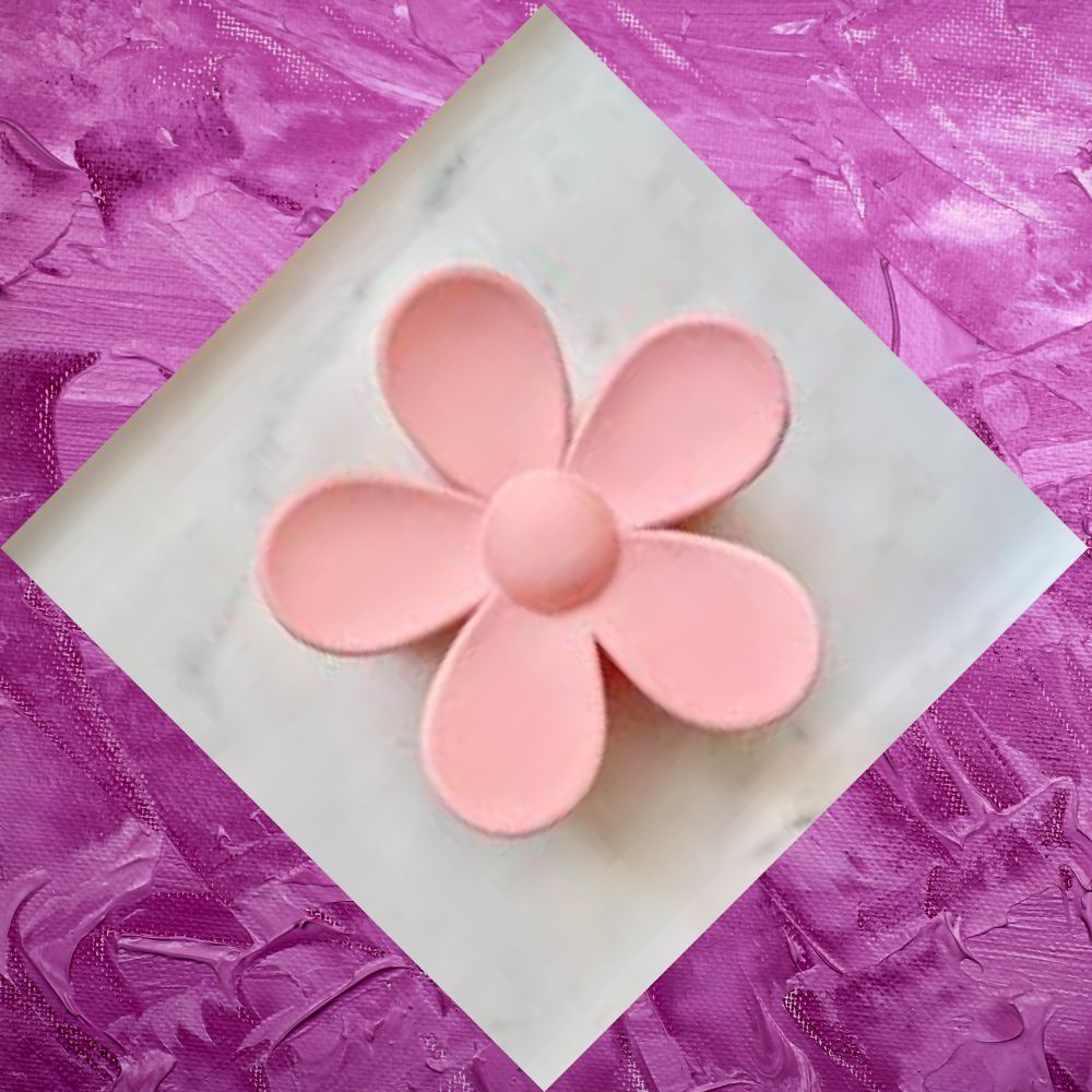 Neutral Colors Flower Claw Clips, Hair Clips For Women Non Slip, Claw Clips for Thick Hair Women Girls Gifts
