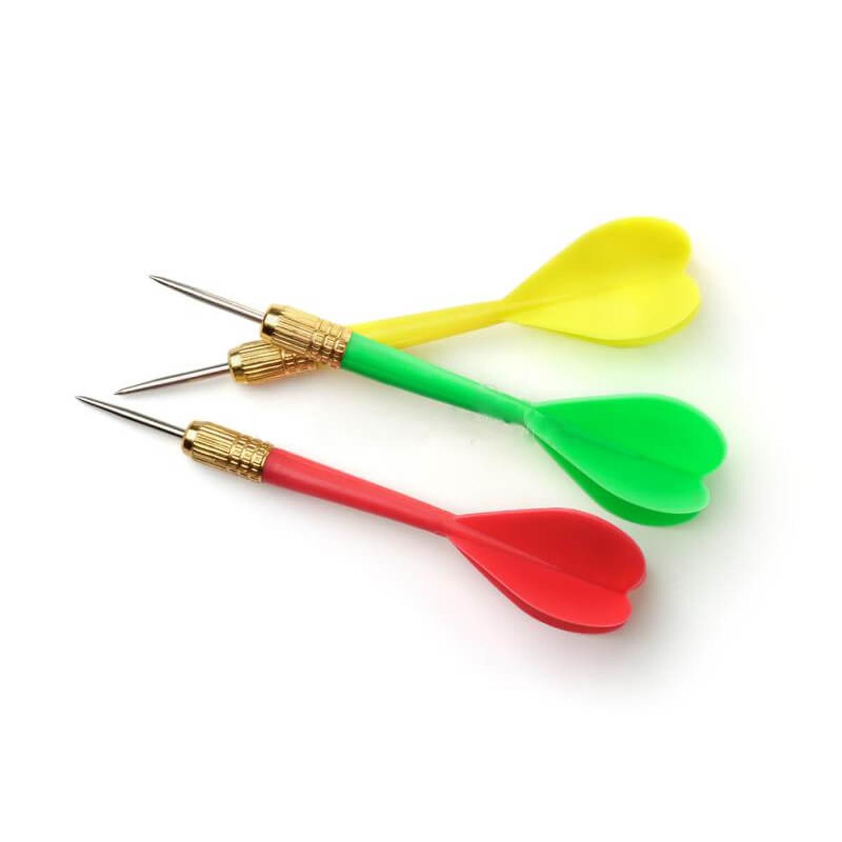 Dart Board Pins Dart Pins Darts Arrows Non Magnetic dart pins Steel Rim Note random color will be deliver