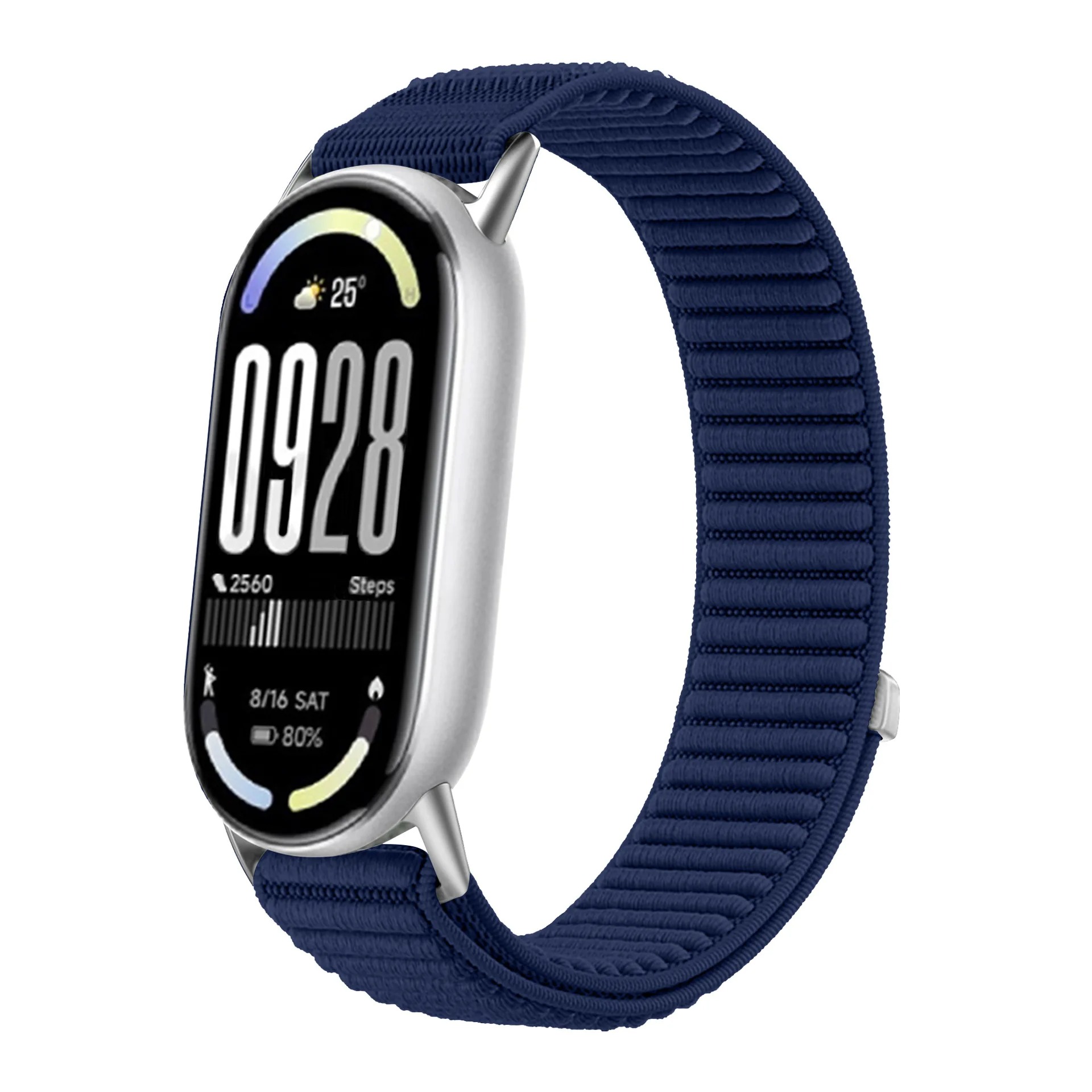 Nylon Strap for Mi Band 10 9 8 Strap Smart Watch Band for Xiaomi Smart Band 10 Strap Mi band 9 Band 8 Only