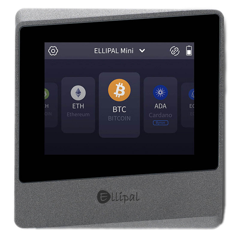 Ellipal Titan Mini + Ellipal Joy Seed Phrase Generator Bundle | Crypto Hardware Wallet | Secure Cold Storage Device