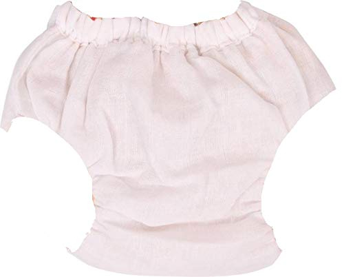 Pack Of 3 Kids PVC Diaper Padded Baby Nappy Panty Training Panty with Inner Cloth & Outer Plastic Reusable & Waterproof