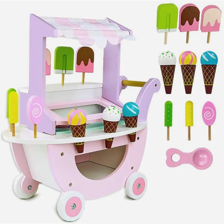 Wooden Ice Cream Truck, 60 OFF