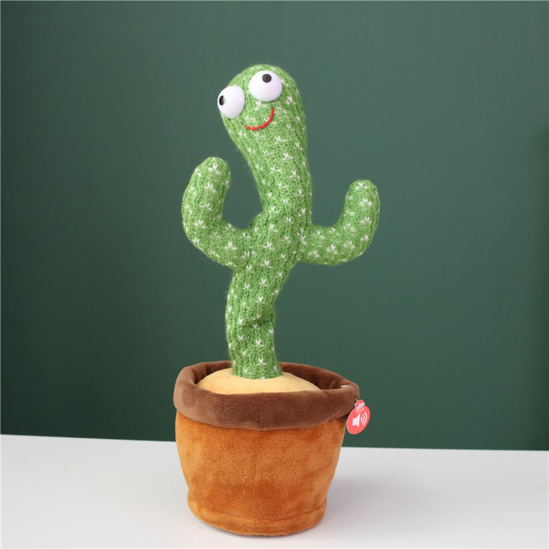 Dancing Cactus (Record,Repeat & Sing) -Chargable Best Trending Toy for kids.
