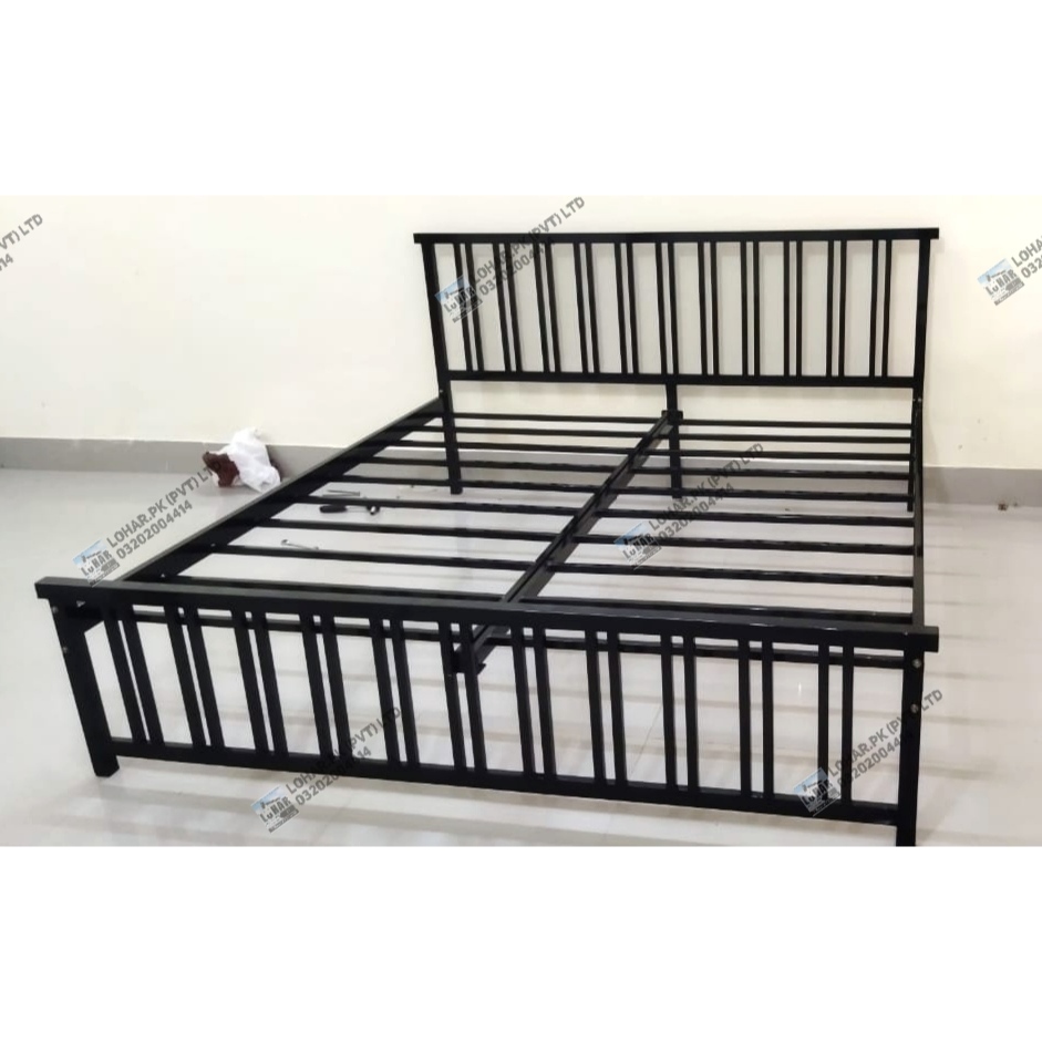 Iron Double Bed in Queen and King Size