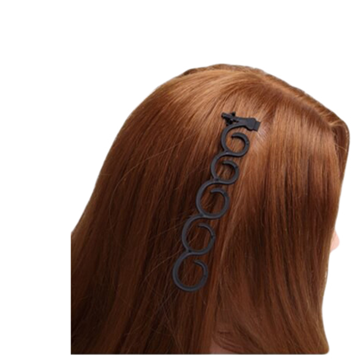 Lady French Hair Braiding Tool Magic Branded 2Pcs Waterfall Twist Roller French Braid Twist Back Hair Styling Tool Clip for Girls Her Hot Magic Hair Twist Styling DIY you hair at home. / Use to create butterfly/Twist braids, Securely holds twists in place