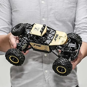 Rock Crawler Off Road RC Remote Control Car Chargeable Full Metal Body