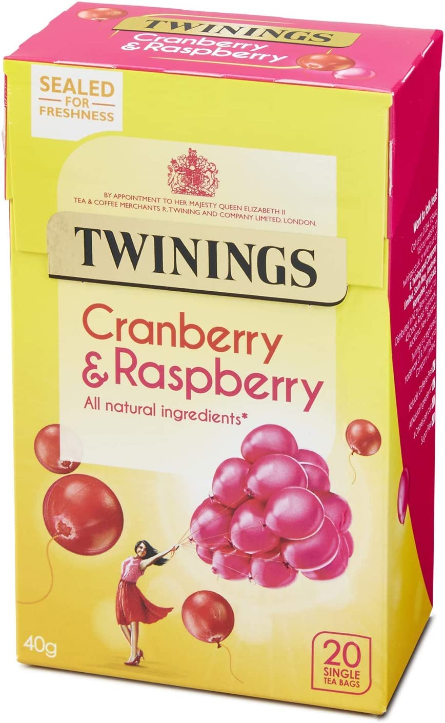 Twinings Cranberry and Raspberry 20 Tea Bags | Daraz.pk