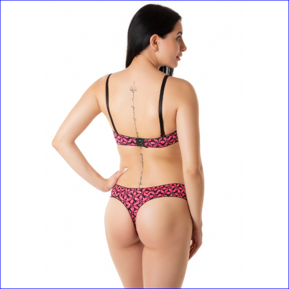 WOMEN PUSH-UP BRIDAL SET (PINK)