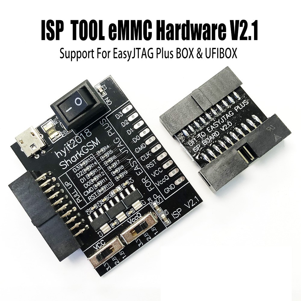 ISP TOOL eMMC Hardware V2.1 Support For Easy JTAG plus UFI BOX Daraz.pk