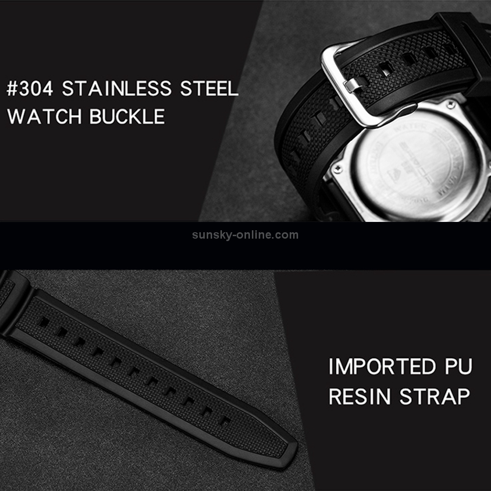 Military Men's Digital Sports Watch For Men Boys Waterproof with LED Back light Digital Watch for Men