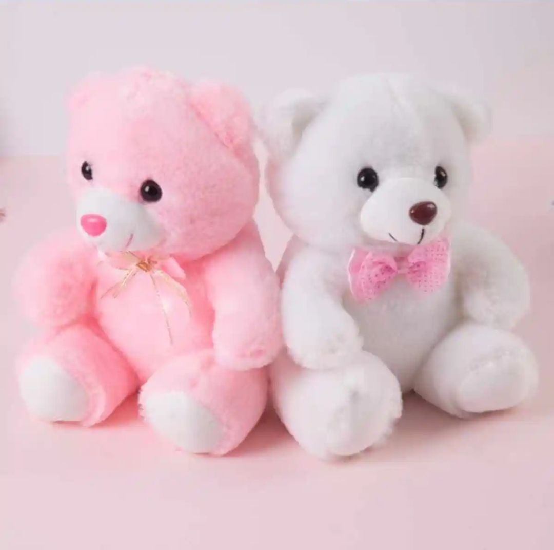 10-Inch Plush Teddy Bear with 3D Eyes - Perfect Stuffed Toy for Children
