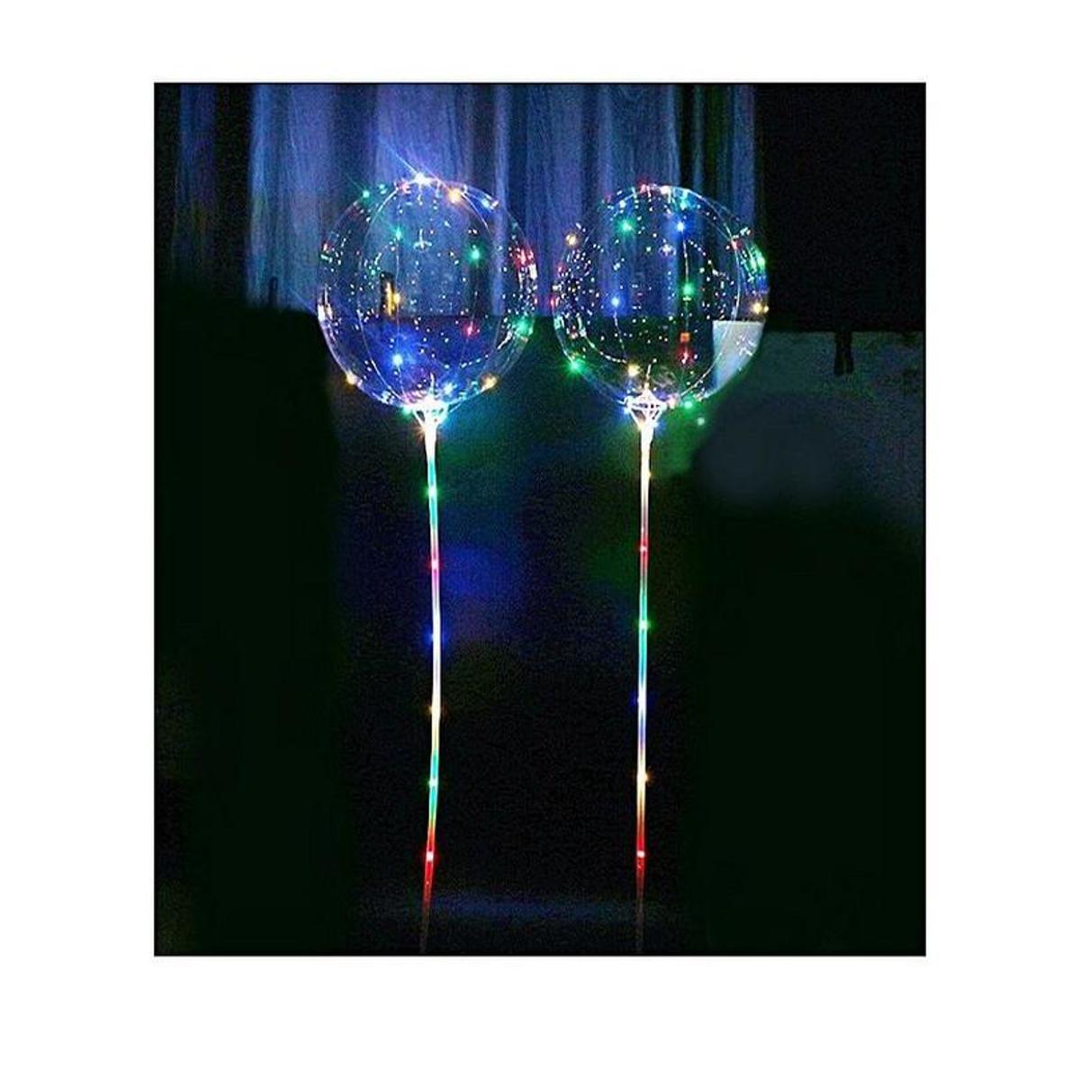 Led store light balloons