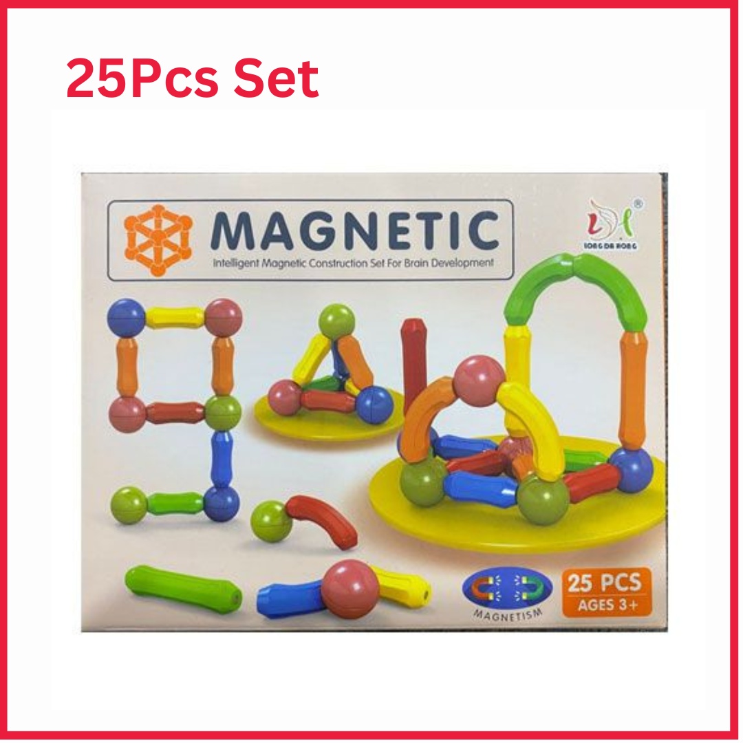Magnetic Blocks Set Toy for Kids - Magnetic Building Blocks Montessori Kids Toys For Children Early Education Magnetic Building Sticks Kit