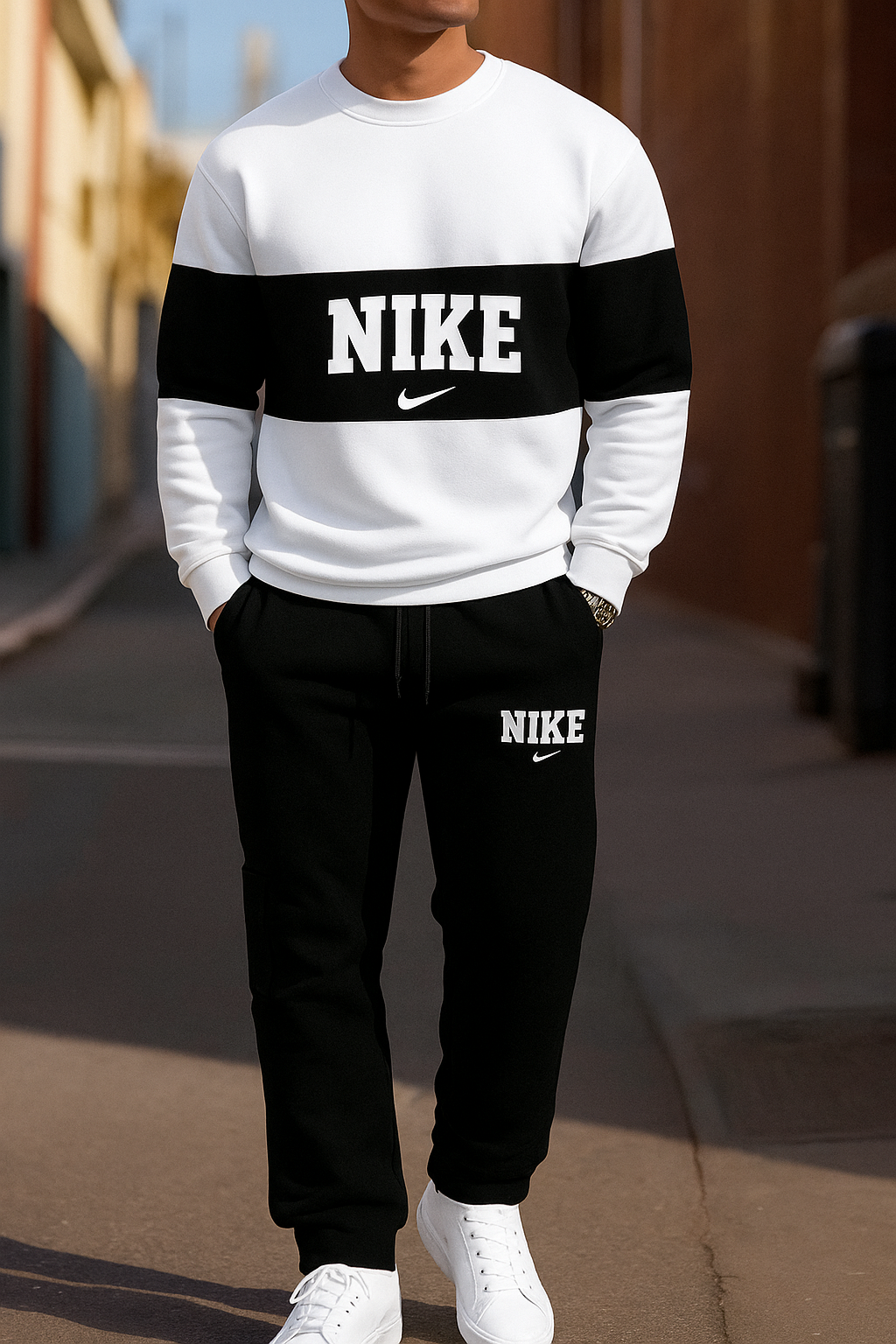Men's Tracksuit Co-Ord Set SweatShirt and Trouser