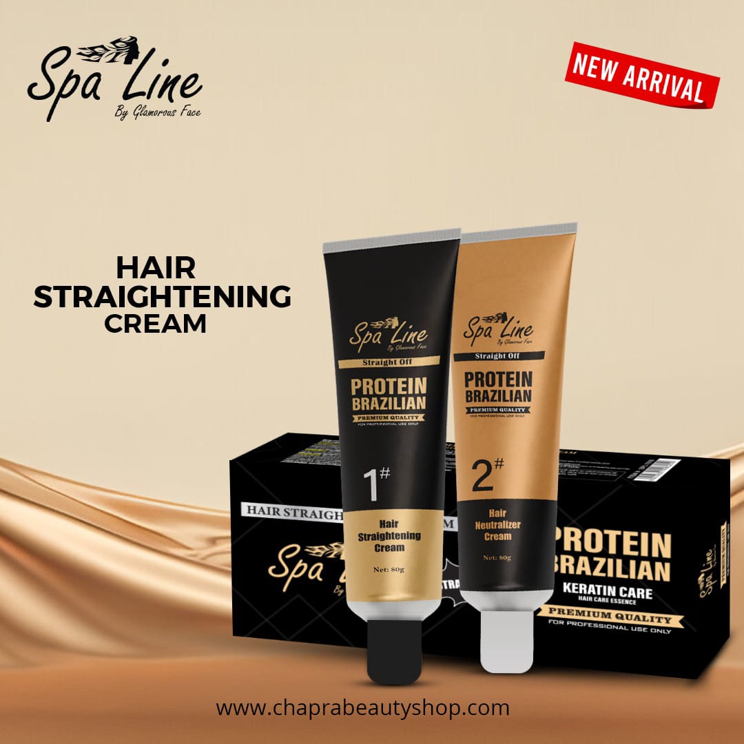 Keratin Protein Brazilian Hair Straightening Cream Straight Off