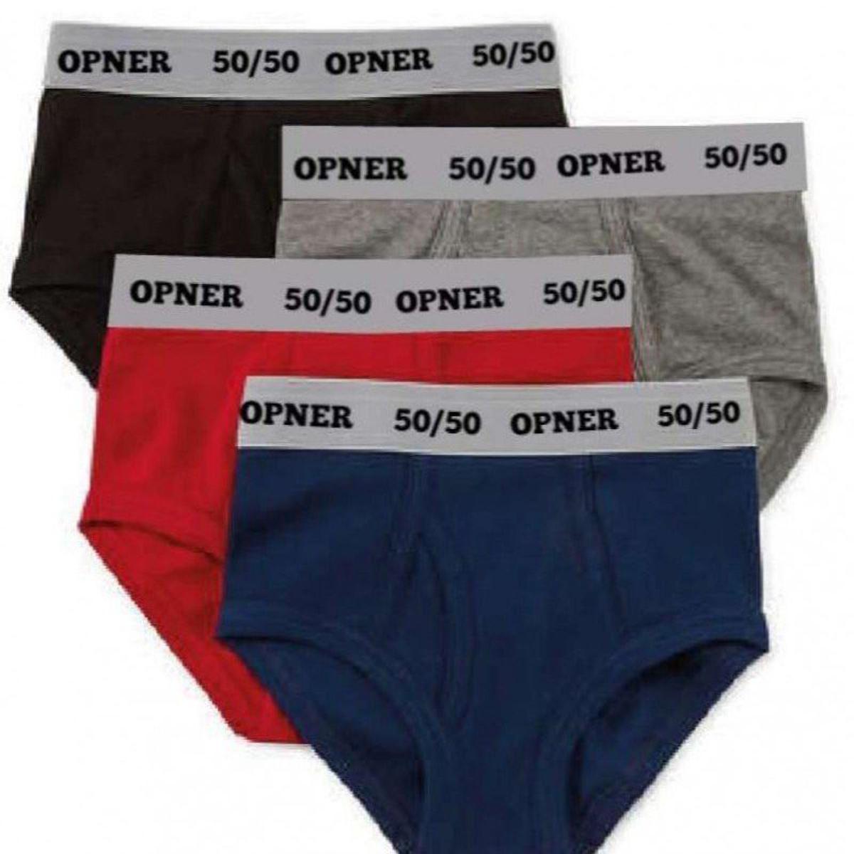 Underwear For Men Cotton Fabric Comfortable Breathable Style Random Multiple Color