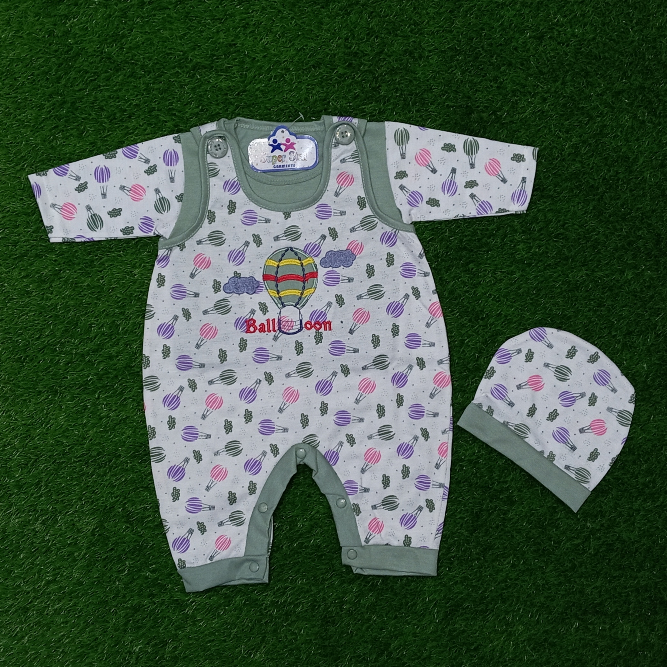 Romper For Baby And Baba - Size 0-4 Months - Soft And Fine Fabric