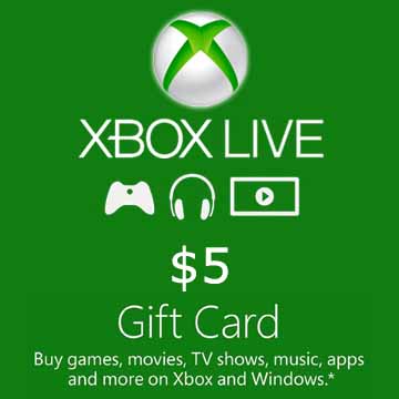 xbox live gift card online