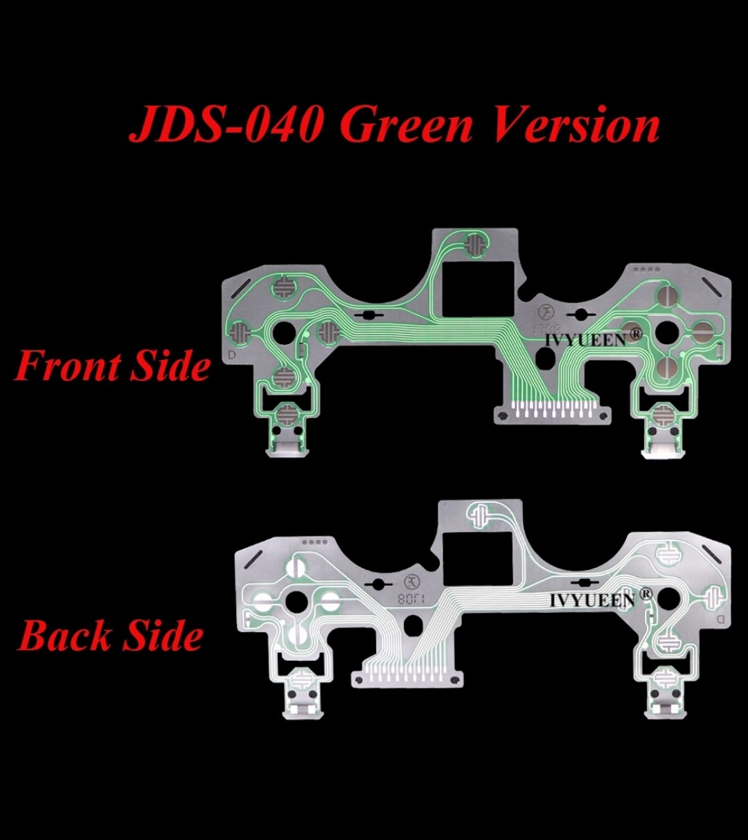 JDS 001 011 030 040 055 For PlayStation 4 Conductive Film Keypad for PS4 Controller DualShock 4 Circuit