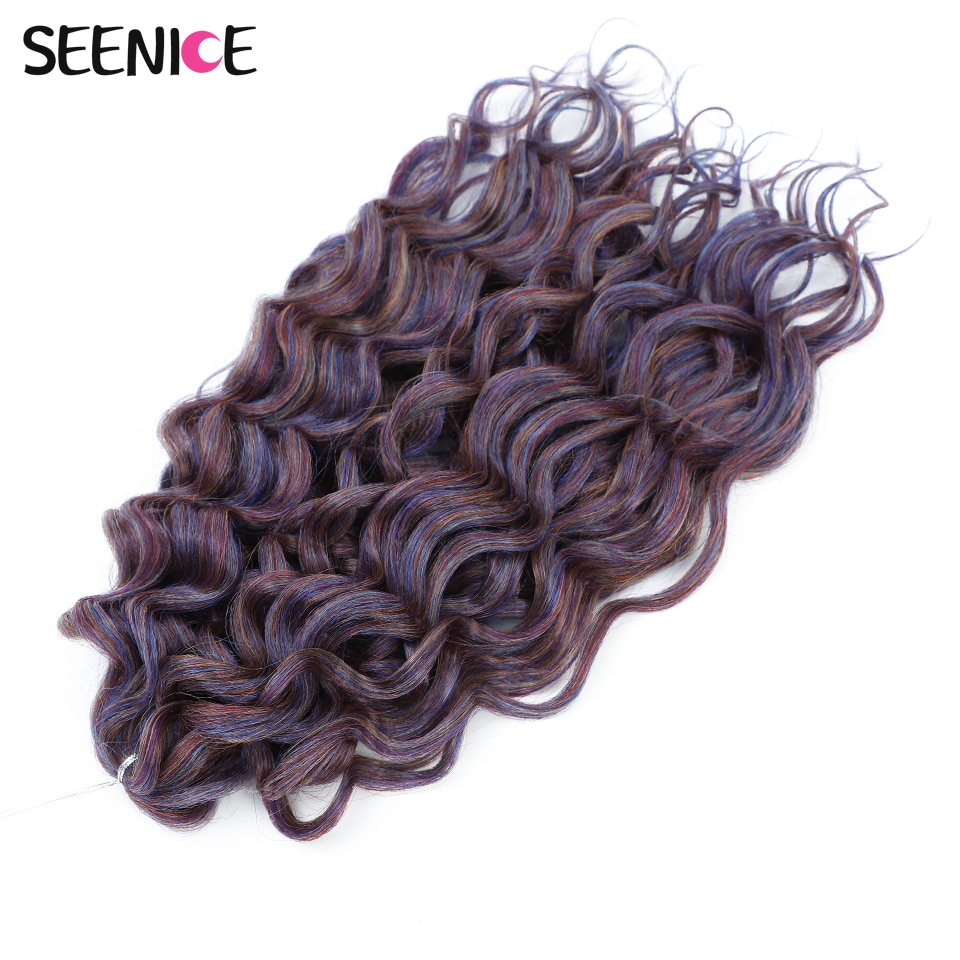Cheap Hawaii Afro Curl Ocean Wave Ombre Braiding Hair Extensions