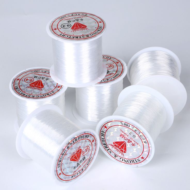 10/50/100 Yard Elastic Wire for DIY Jewelry Making – Beading Wire for Bracelets & Necklaces