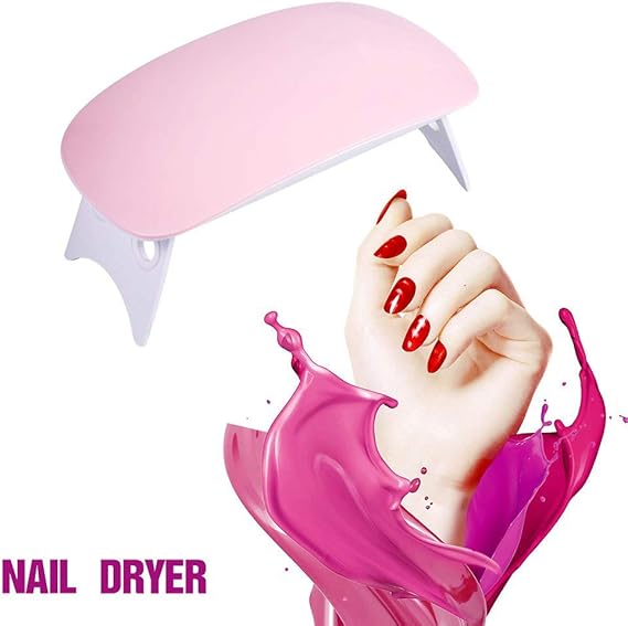 SUN Mini UV/LED Nail Lamp – 6W Portable Nail Dryer for Gel Polish