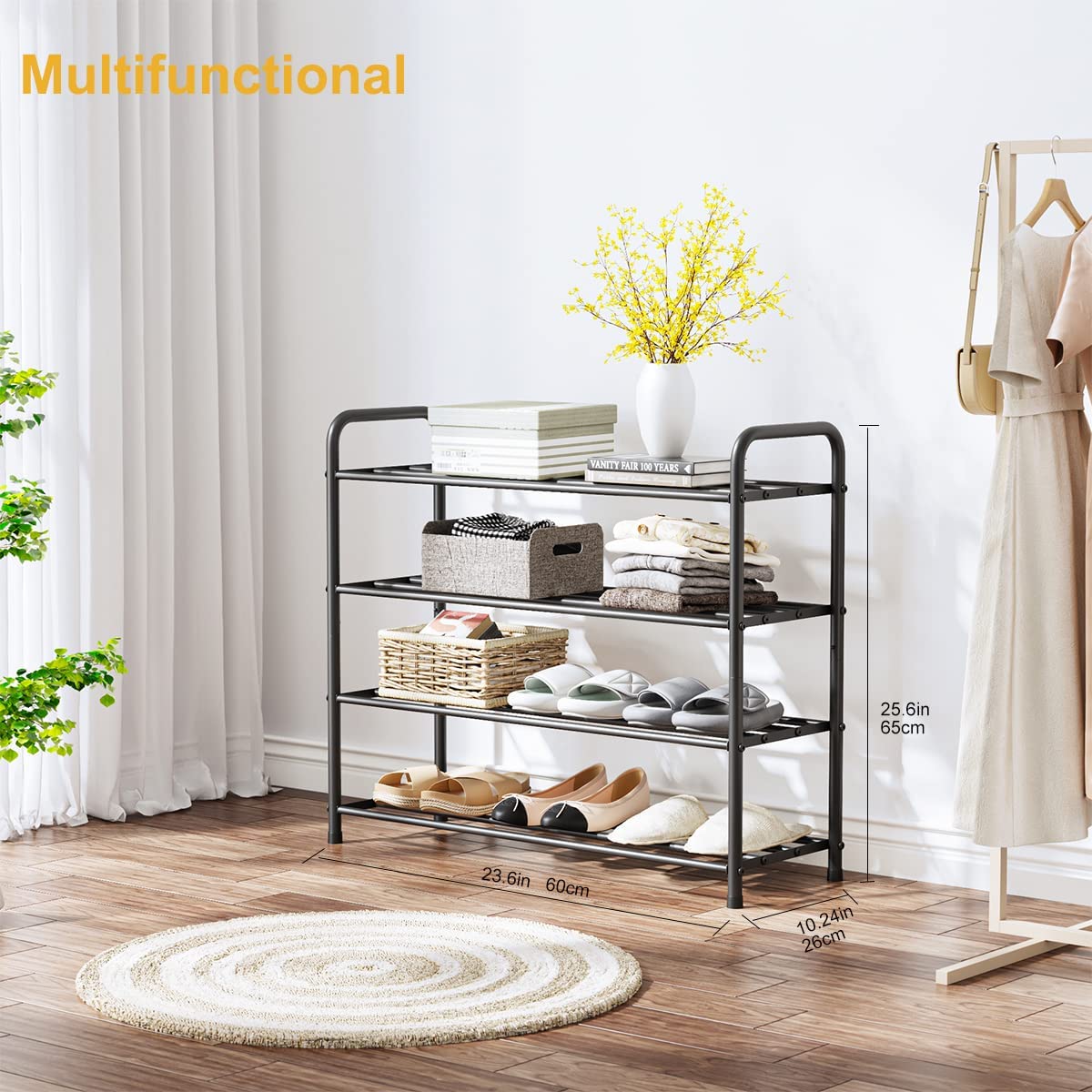 Steel Racks Daraz metal shoes rack hallway shoes rack | Daraz.pk