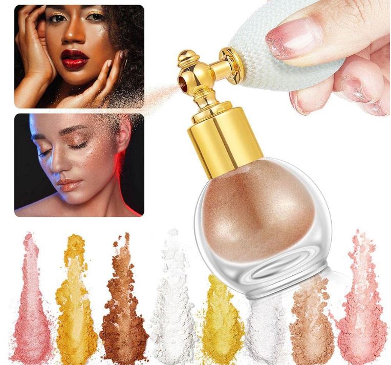 Glitzer Spray Für Gesicht & Körper – Glitzerspray Mit Puder, Für Partys & Make-up