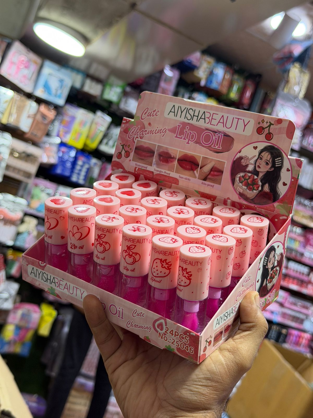 Lip Gloss Clear Fruit Juice Lip Gloss Crystal Jelly Moisturizing Lips Oil Lasting Not Sticky Lip Gloss