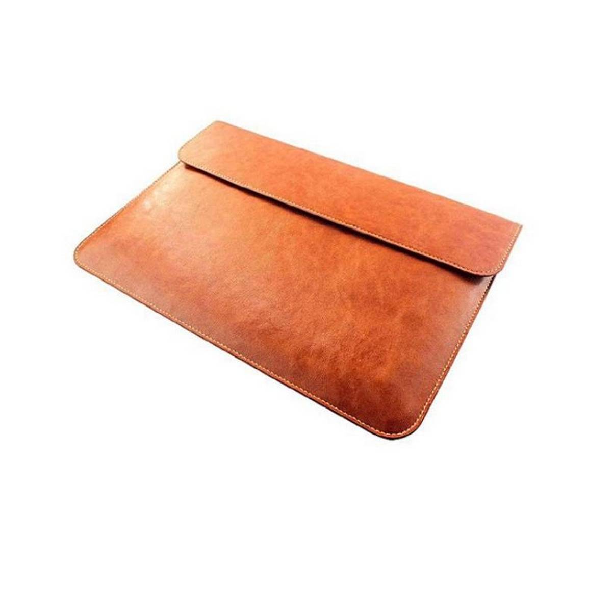 Leather Laptop Sleeve 13 Inch Brown - Trendy Store Pakistan
