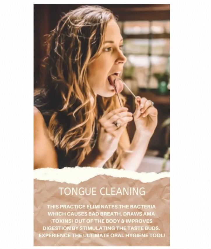 Tongue Cleaner Tongue Scraper Stainless Steel – Bacteria Inhibiting, Non-Synthetic Grip, Sterilizable for Fresh Breath Tongue cleaner, stainless steel tongue scraper, fresh breath tool, oral hygiene cleaner, bacteria removing tongue scraper, sterilizable