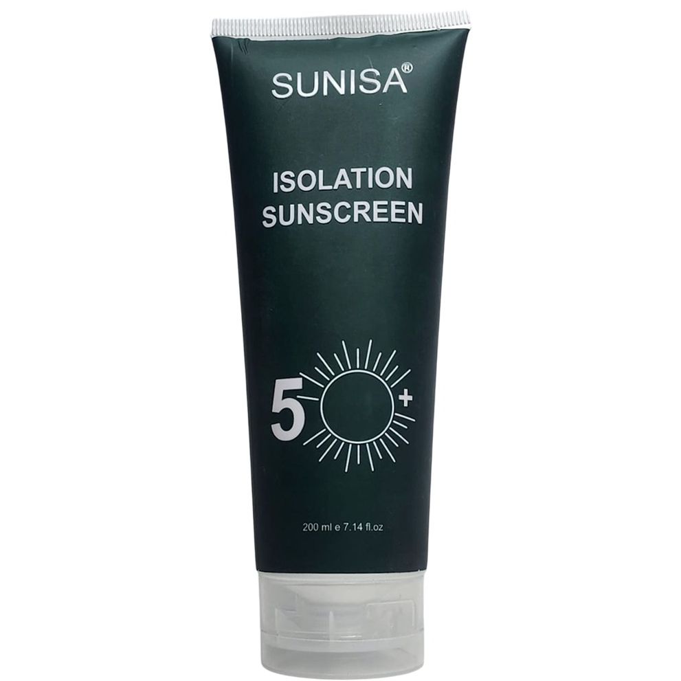 SUNISA Sunscreen SPF50 Isolation Lotion Sun Cream Skin Protective Sunblock For Girls/Women/Men