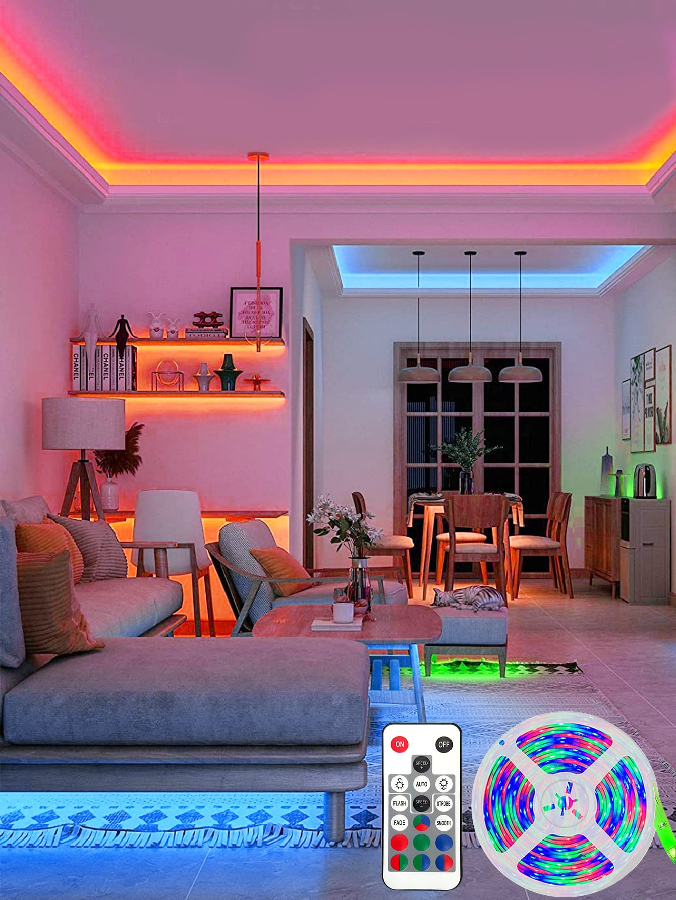 54 108 162 270 Led 1 2 3 5m Strip Light Buy Online At Best Prices In Pakistan Daraz Pk