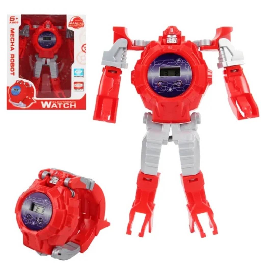 Creative Robot Transforming Kids Watch Transformation Toys Boys Wrist Watch Kids