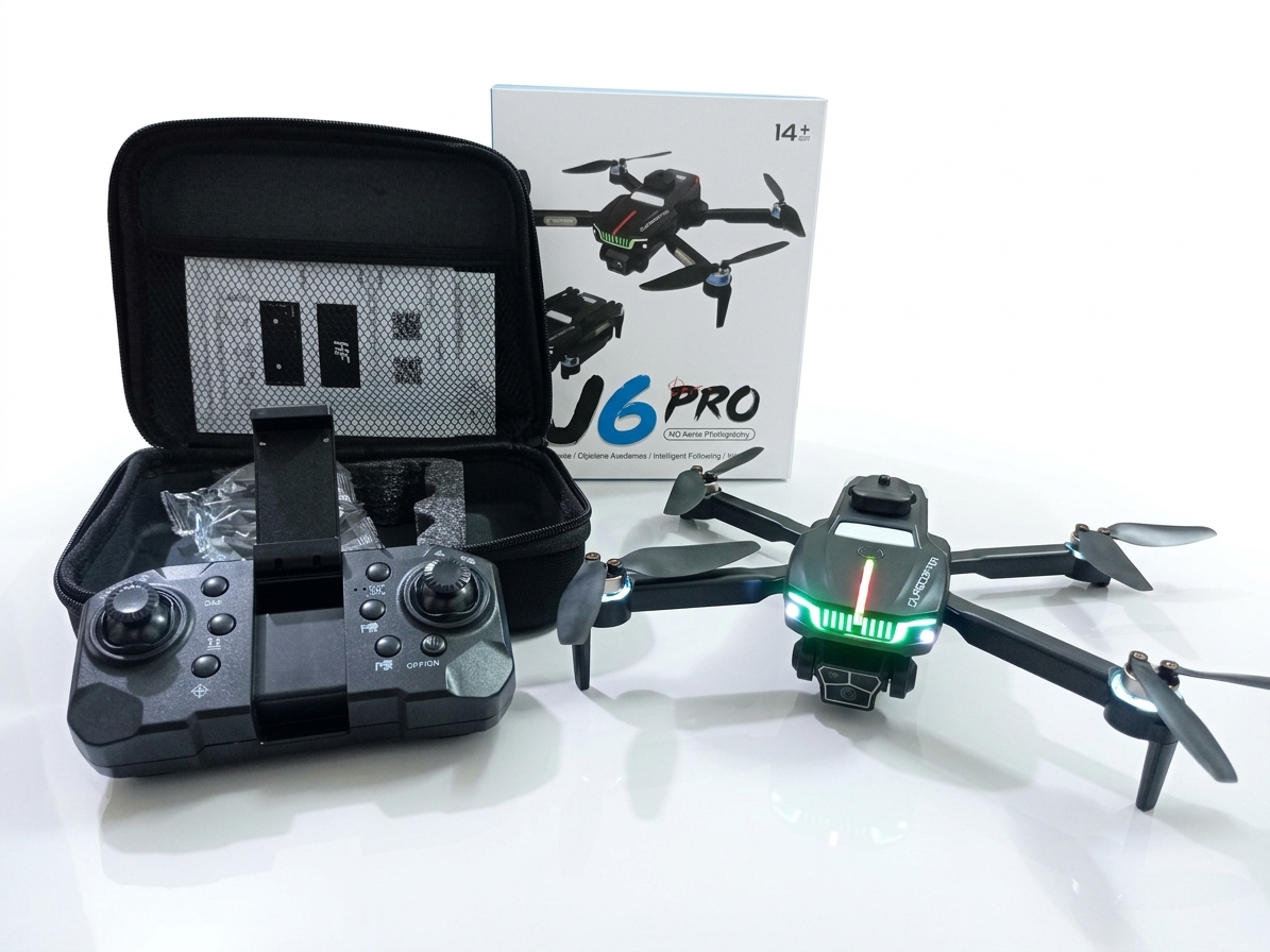 J6 Pro Camera Drone | Foldable Quadcopter | 360 Laser Obstacle Avoidance