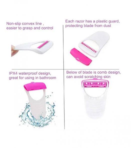 Safit Women Razor - Razors - Hair Removal Razors Trimmer Shaper For Girls - body shaving razor for women