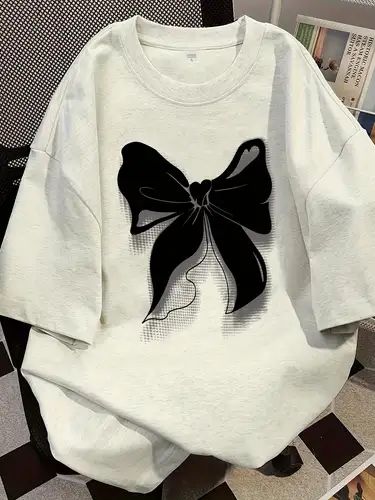 Glitzo Oversized Printed Dropshoulder Tshirt For Women/ Tshirt For Women / Tshirt For Girls