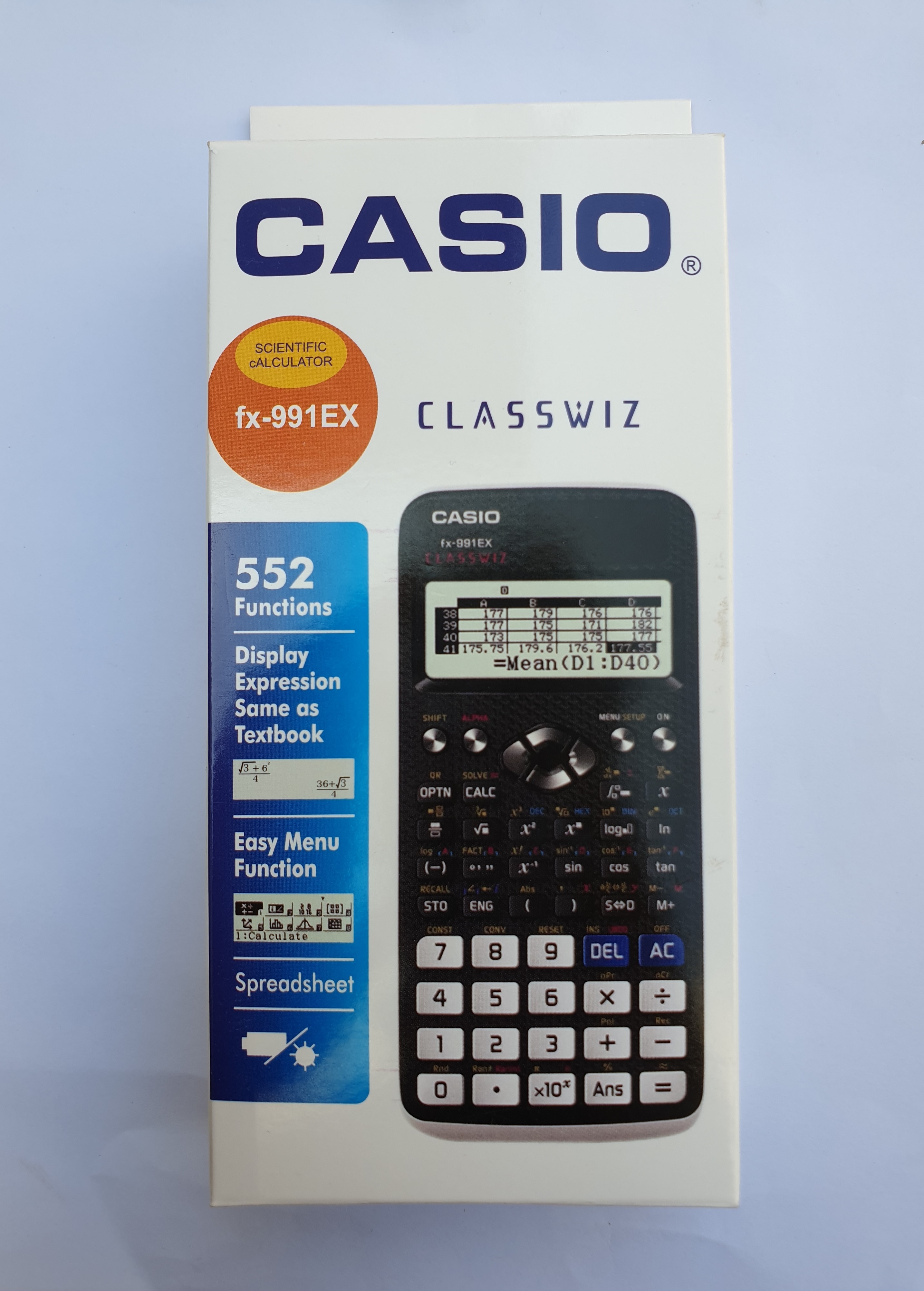 Original scientific calculator fx 991ex class wizz daraz pk