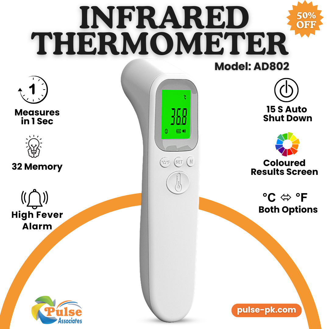 Infrared Thermometer_Quick_easy_no touch_Colour result
