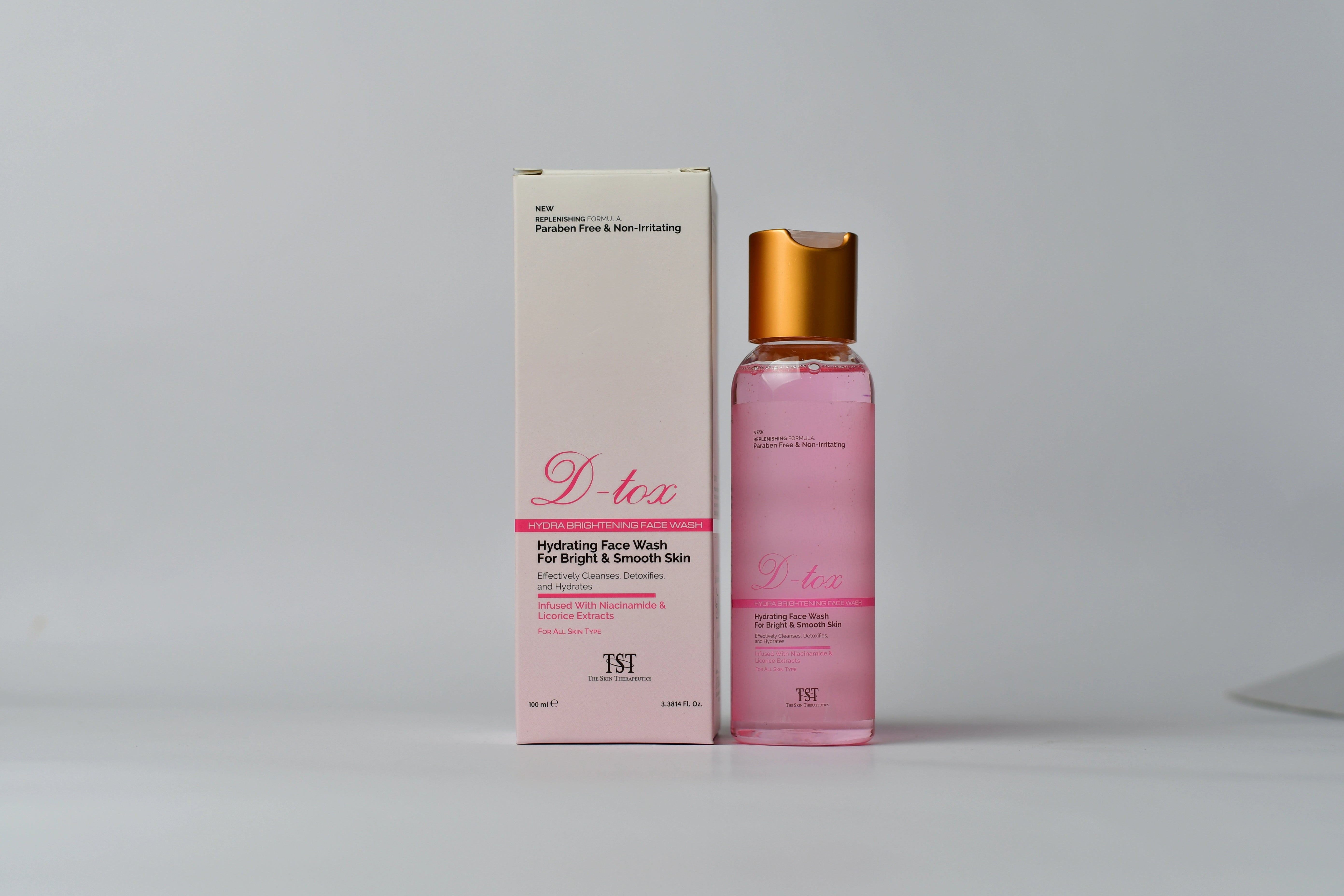 D Tox Hydra Brightening Face Wash | Facial Cleansing Care | Original