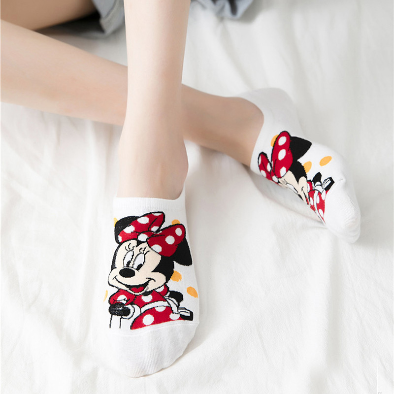 10 pieces=5 pairs korea women socks Cute Cartoon Animal short socks Non slip  silicone Invisible