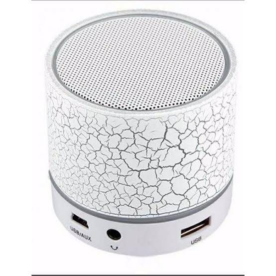 Wireless Mini Bluetooth Speaker with LED Light MP3 Player USB SD Card ...