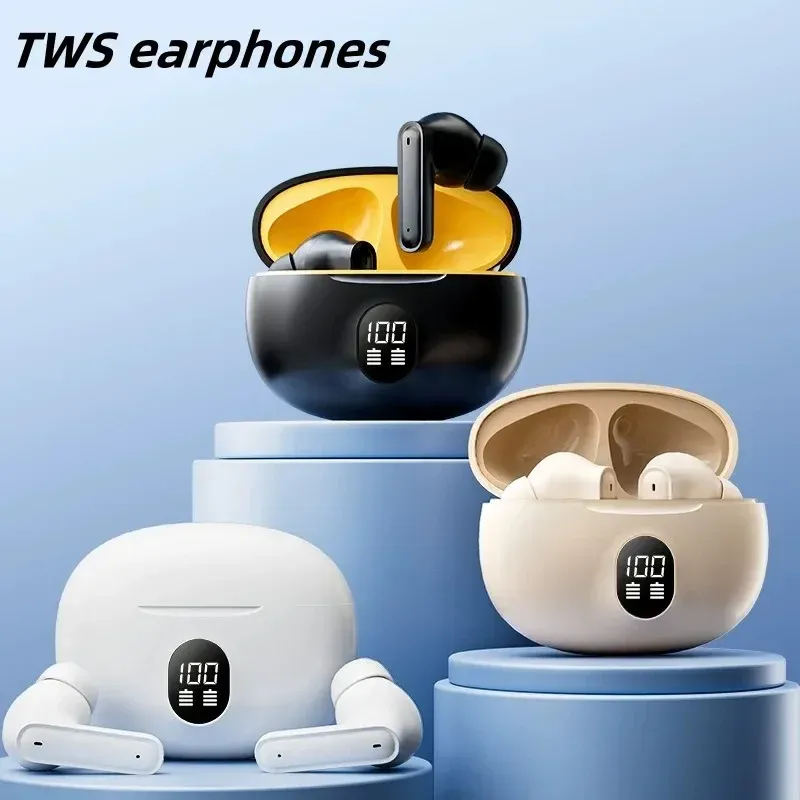 Wireless Earbuds m10 Bluetooth 5.0, Superior Sound Bass, Dual Earphones with Charging Case, Hands-Free Calling, and Extra Earbuds (Compatible with All Bluetooth Devices,