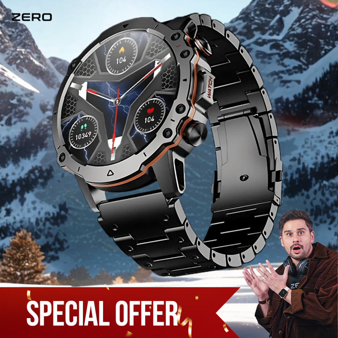 ® Revolt Smart Watch 1.43 Inch IPS Display  100+ Sports Modes Swift U Eye  Original SpO GPS Bluetooth Calling  AI Voice  Eye 6 Watch Dry and Eye Ace for