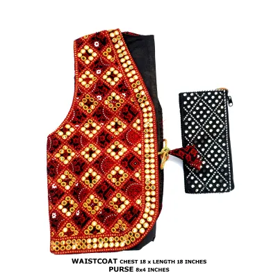 Sindhi on sale ajrak waistcoat