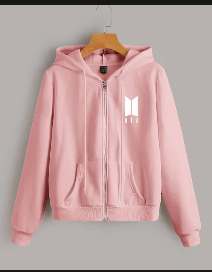 Bts zipper hoodie best sale