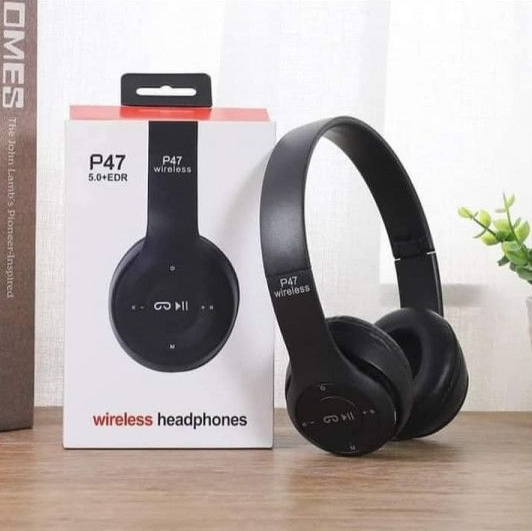 Original Headphones P47 wireless_Deep Bass and Premium Sound quality