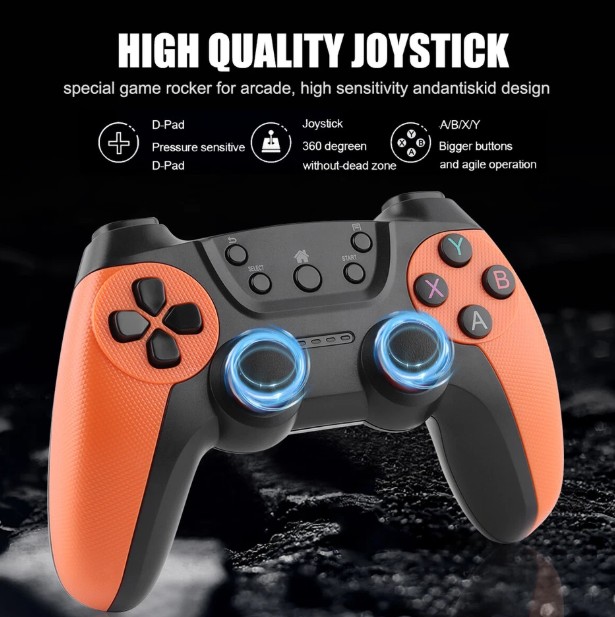 2.4G Wireless Gamepad Joystick Game Controllers FOR Game Sticks, Smart TV, TV Boxes, Game Box and PC (Only Joystick Game Controllers)